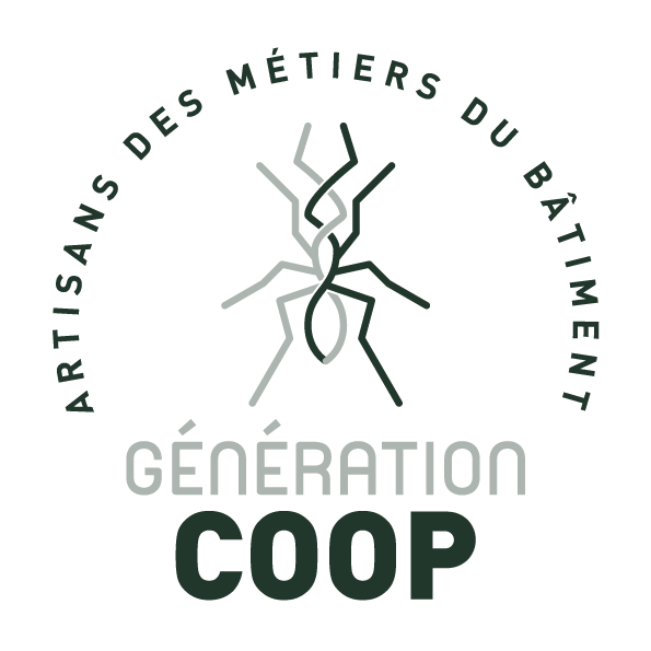 Logo de Génération Coop, rénovation & construction à Puyreaux 16230